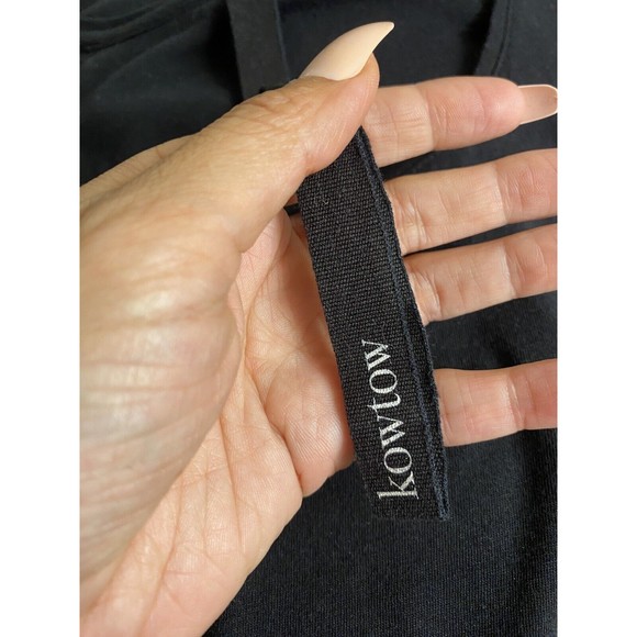 KOWTOW BUILDING BLOCK Envelope Dress Asymmetric Hem Organic Cotton Relaxed XS 💕 - Picture 10 of 11